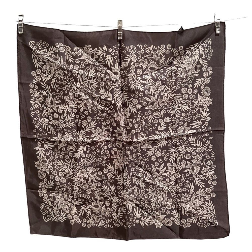 Japan Scarf 100% Acetate 21.5 x 21.5 inches